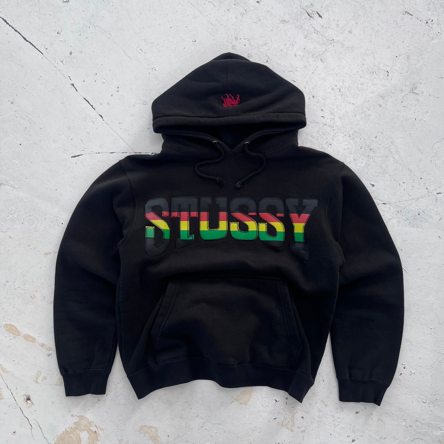 1990s stüssy hoodie