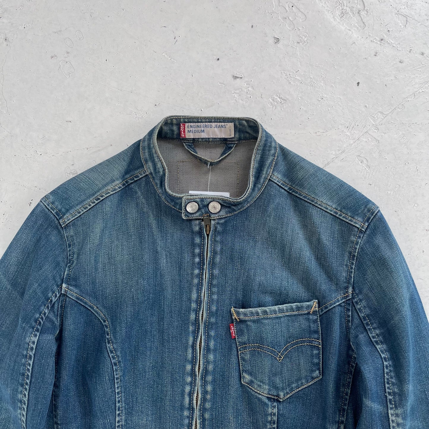 vintage levis engineered jacket