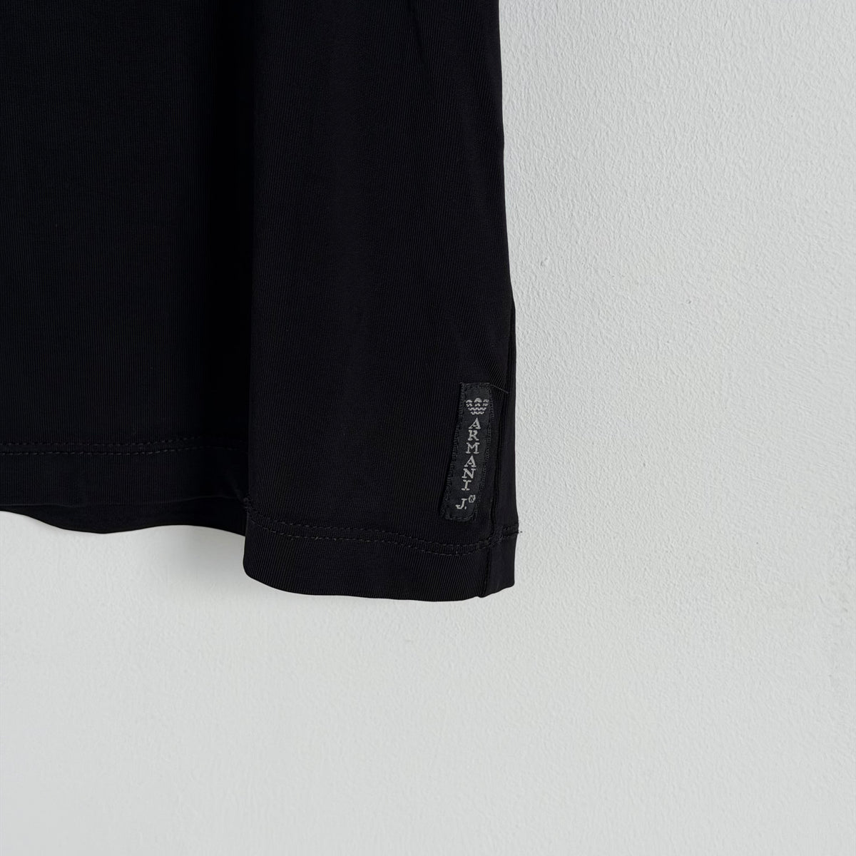 1990s armani jeans slit vest top