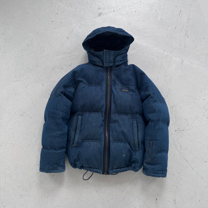 2003 stüssy gore-dryloft denim puffer