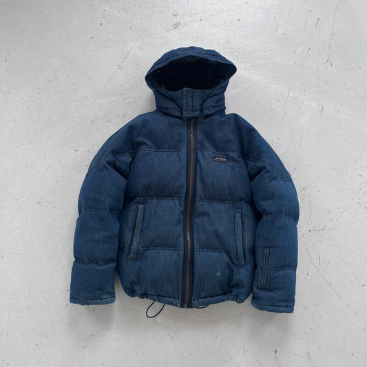 2003 stüssy gore-dryloft denim puffer