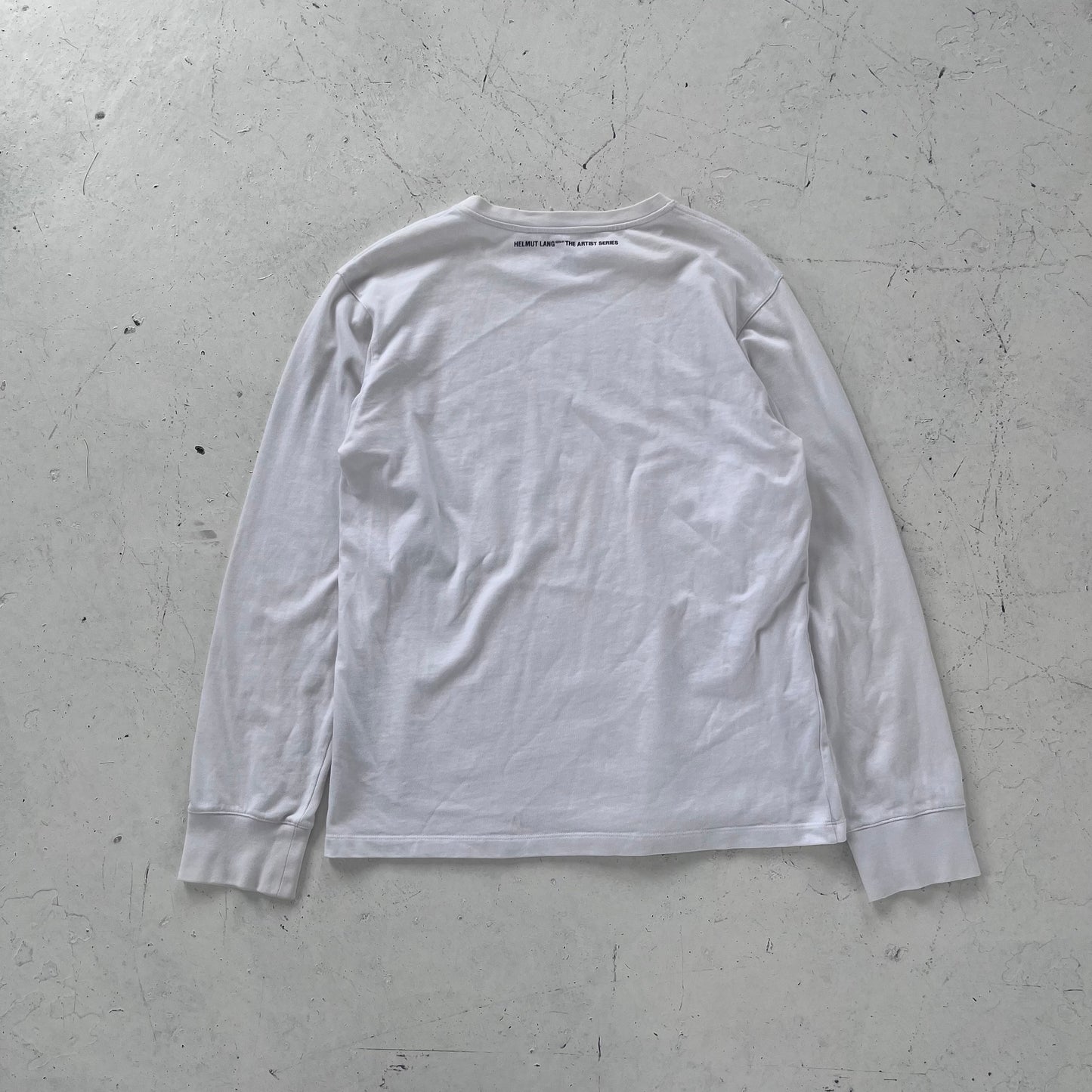 2000s helmut lang artist series graphic longsleeve