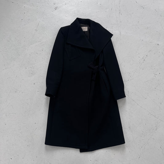 fw2001 emporio armani runway trenchcoat