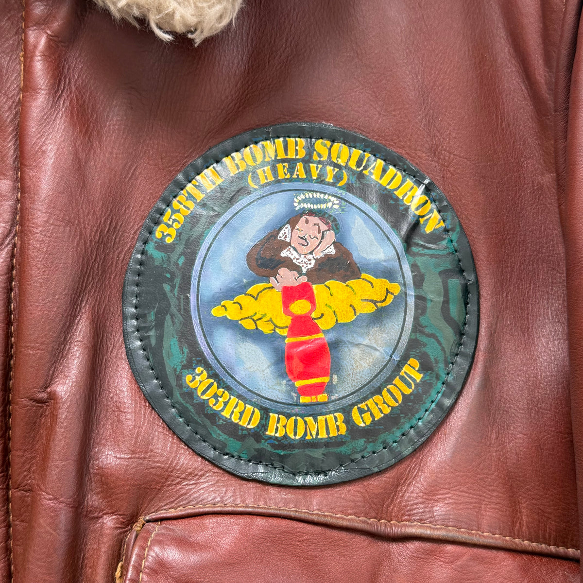 1960s schott hells angels leather souvenir flight jacket