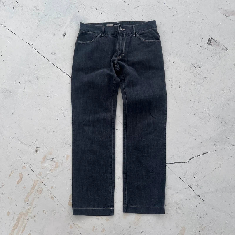 vintage dolce & gabbana black jeans