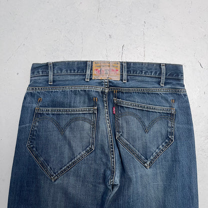 vintage 506 levis faded jeans