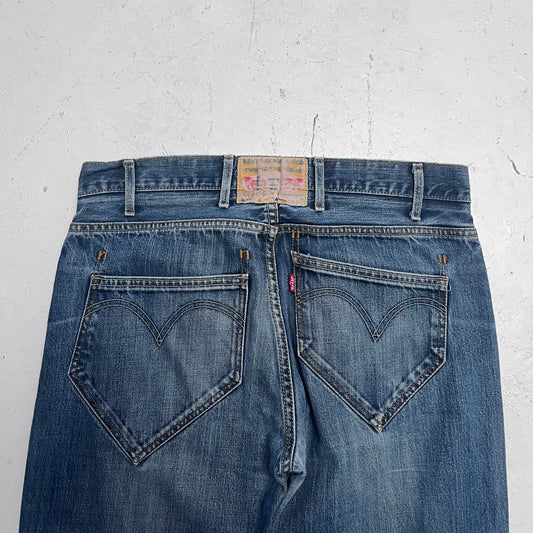 vintage 506 levis faded jeans