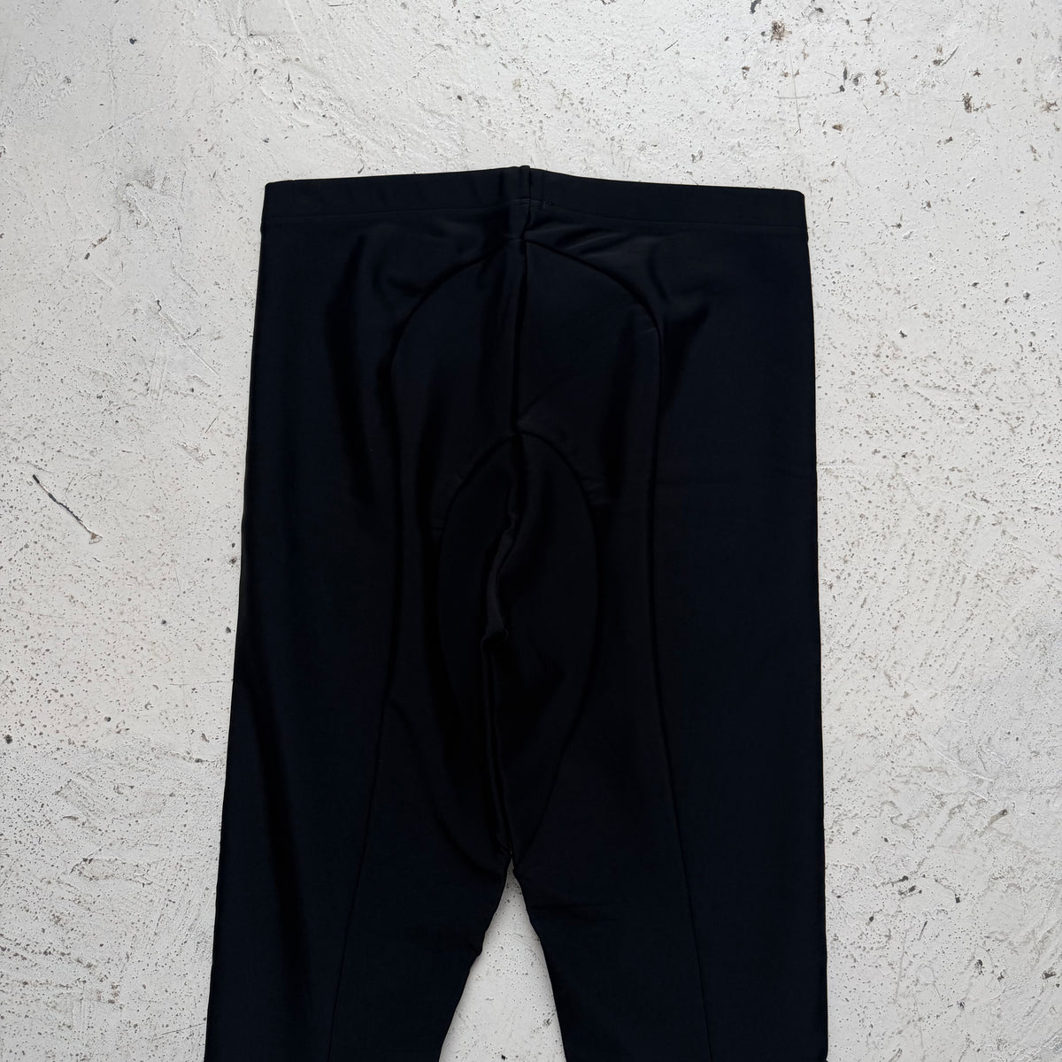 2000s prada sport neoprene panelled flared trousers