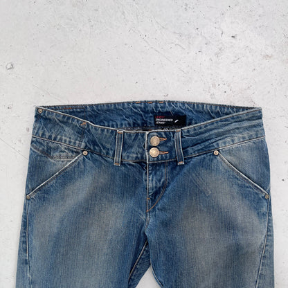 vintage levis engineered low rise jeans