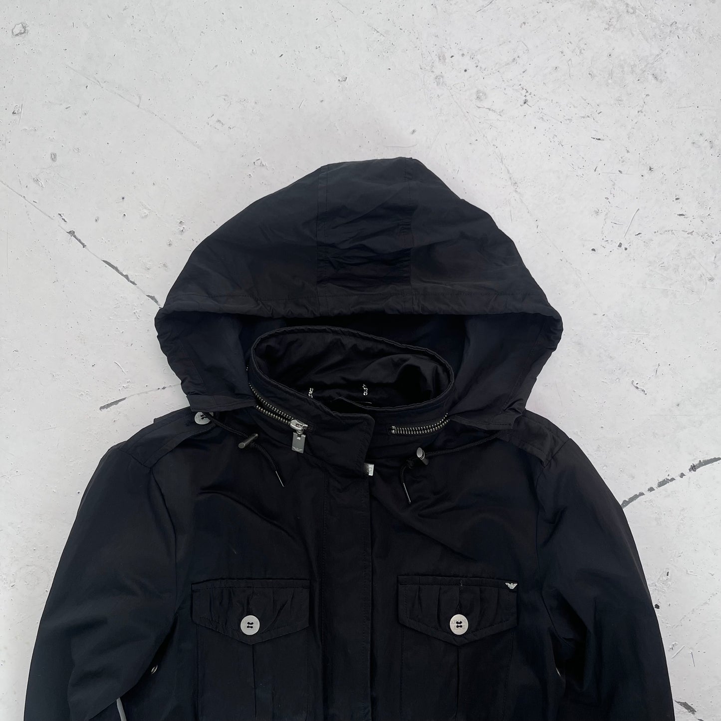 2000s armani jeans jacket