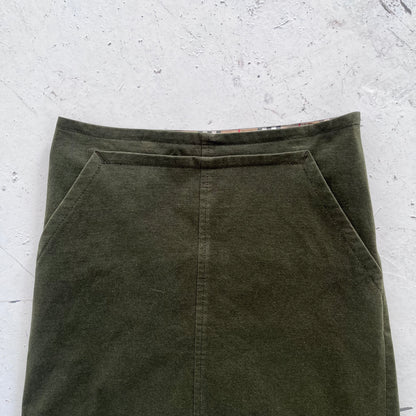 1990s burberry skirt