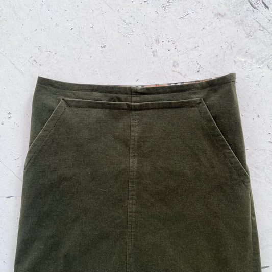 1990s burberry skirt