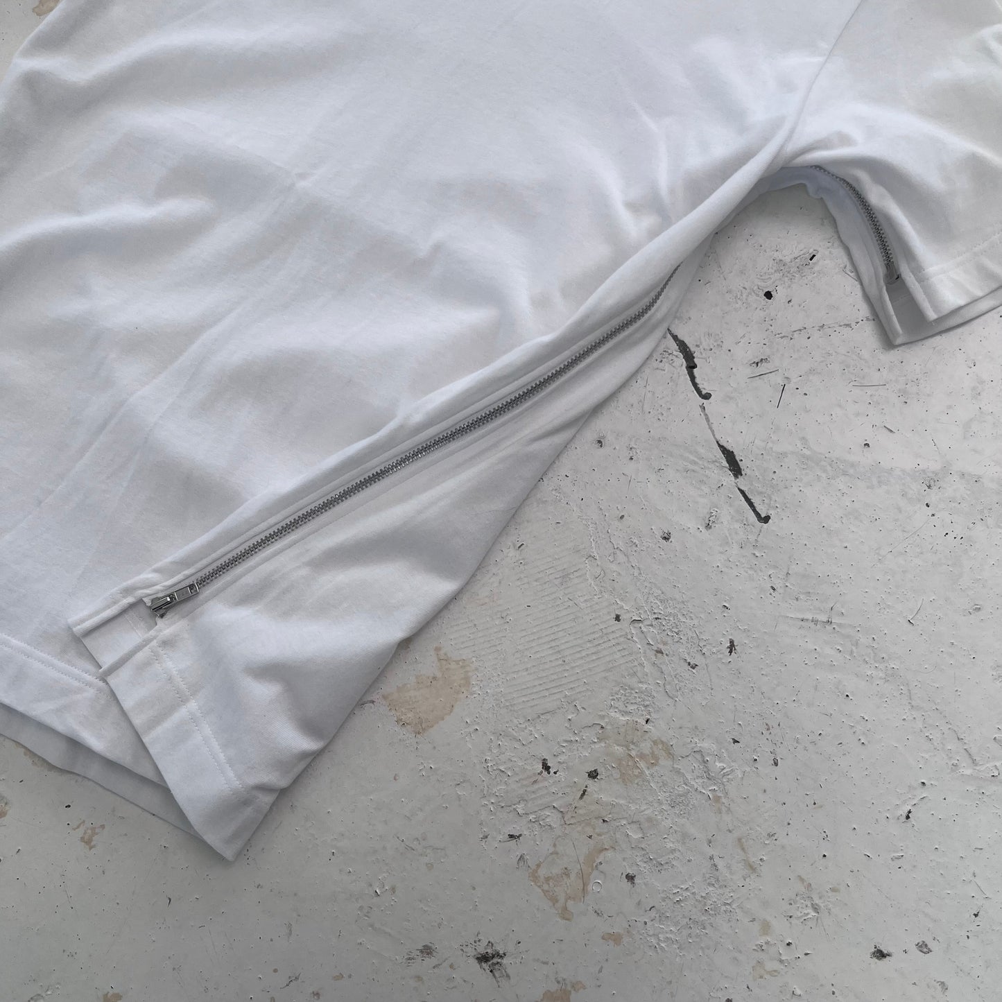 comme des garçons shirt zip tee