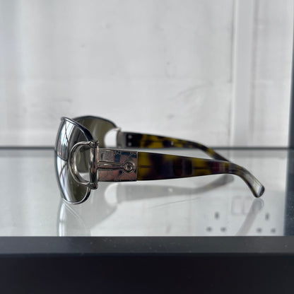 2000s gucci by tom ford silver horsebit sunglasses
