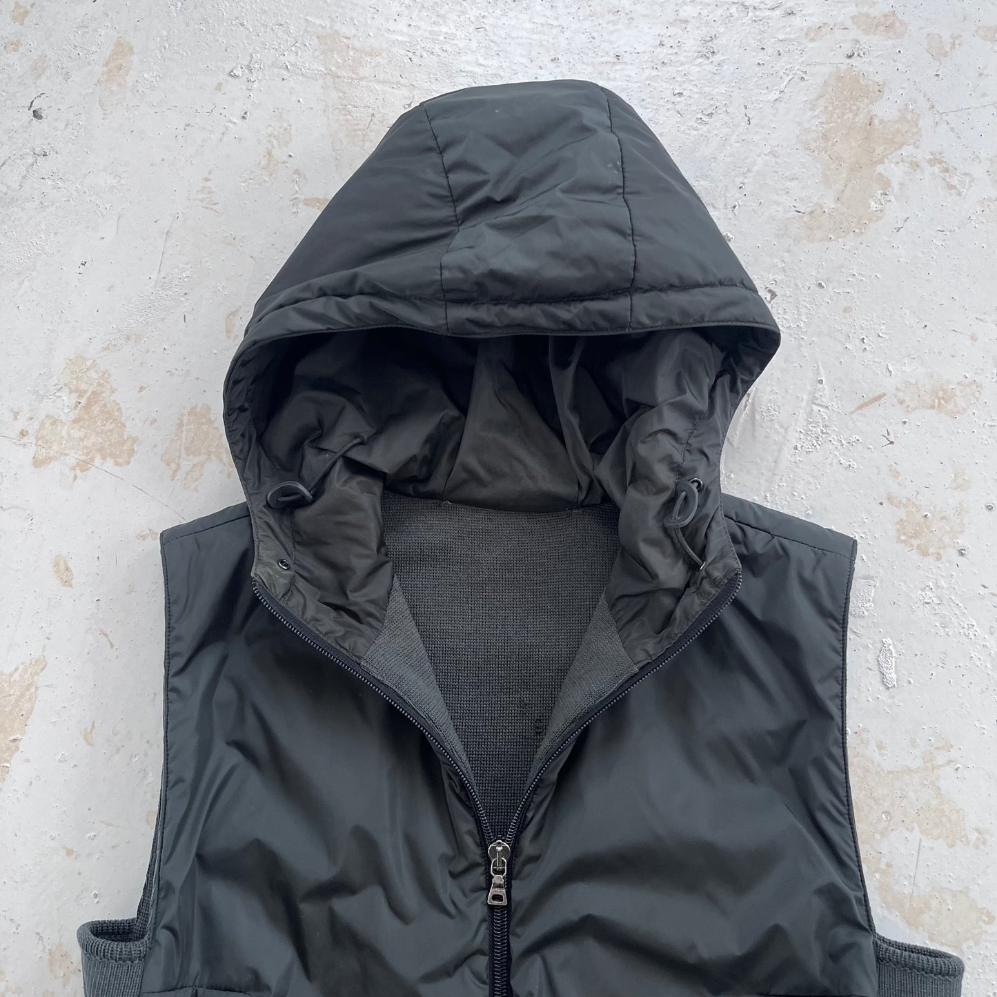 ss2000 prada sport bondage black gilet