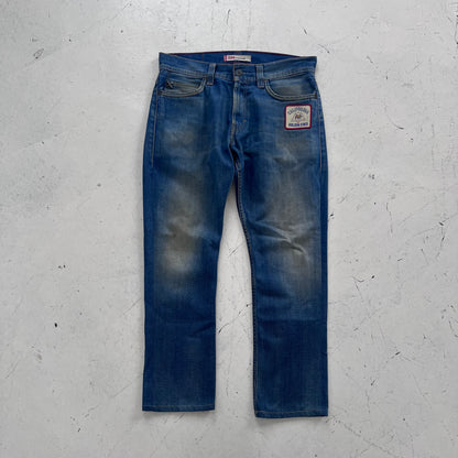 vintage 506 levis patchwork jeans