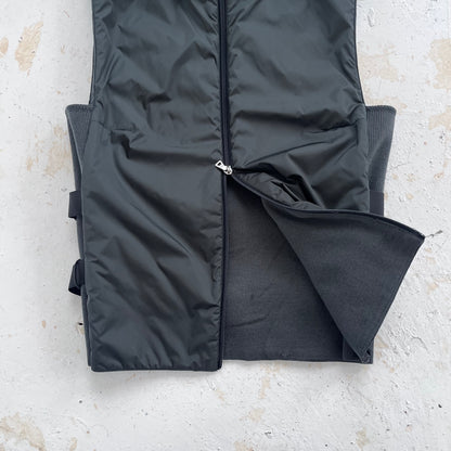 ss2000 prada sport bondage black gilet