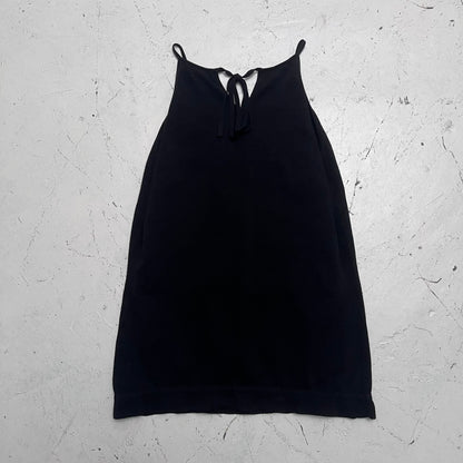 2000s burberry blue label black top