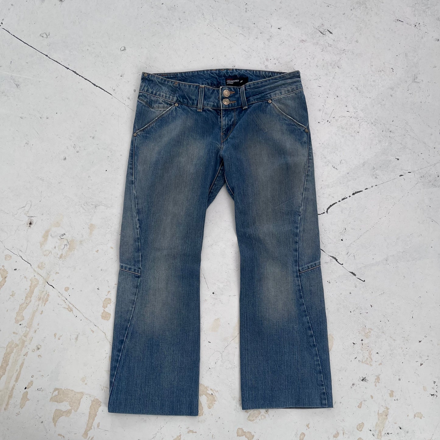 vintage levis engineered low rise jeans