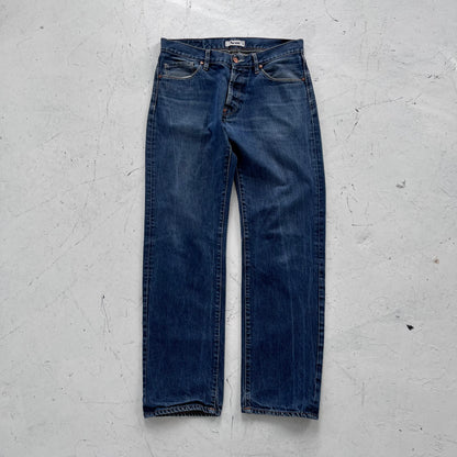 2000s acne studios denim jeans