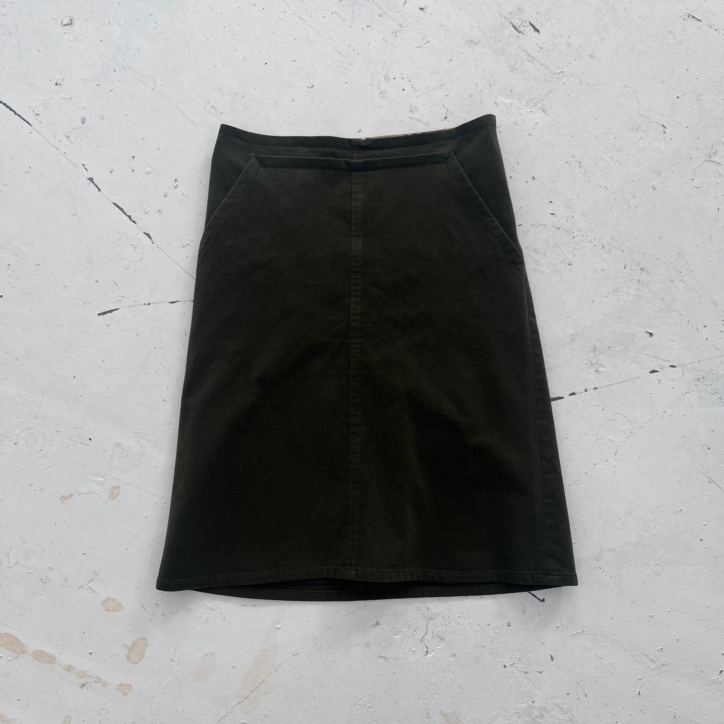 1990s burberry skirt