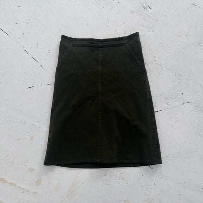 1990s burberry skirt