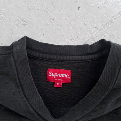 vintage supreme black pocket tee