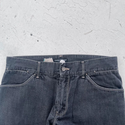 vintage dolce & gabbana black jeans