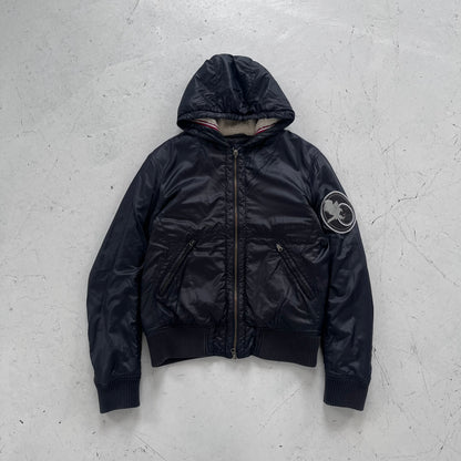 2000s armani jeans eagle jacket