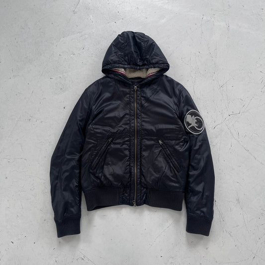 2000s armani jeans eagle jacket
