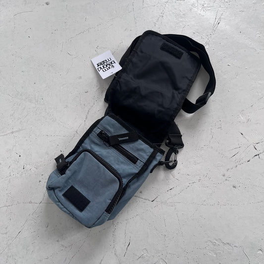 2000s diesel steel blue crossbody bag
