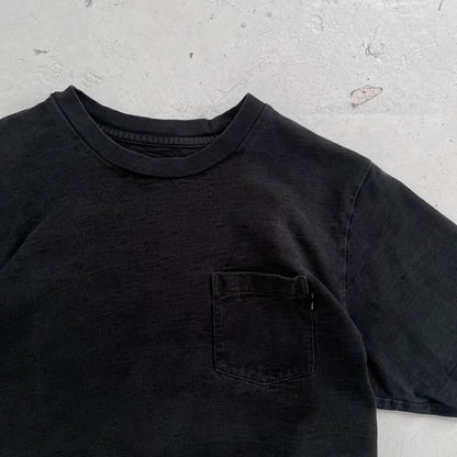vintage supreme black pocket tee